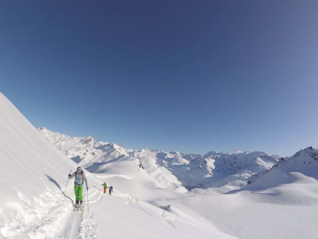Part 1: Ski touring Col Des Fours, Val D’Isere